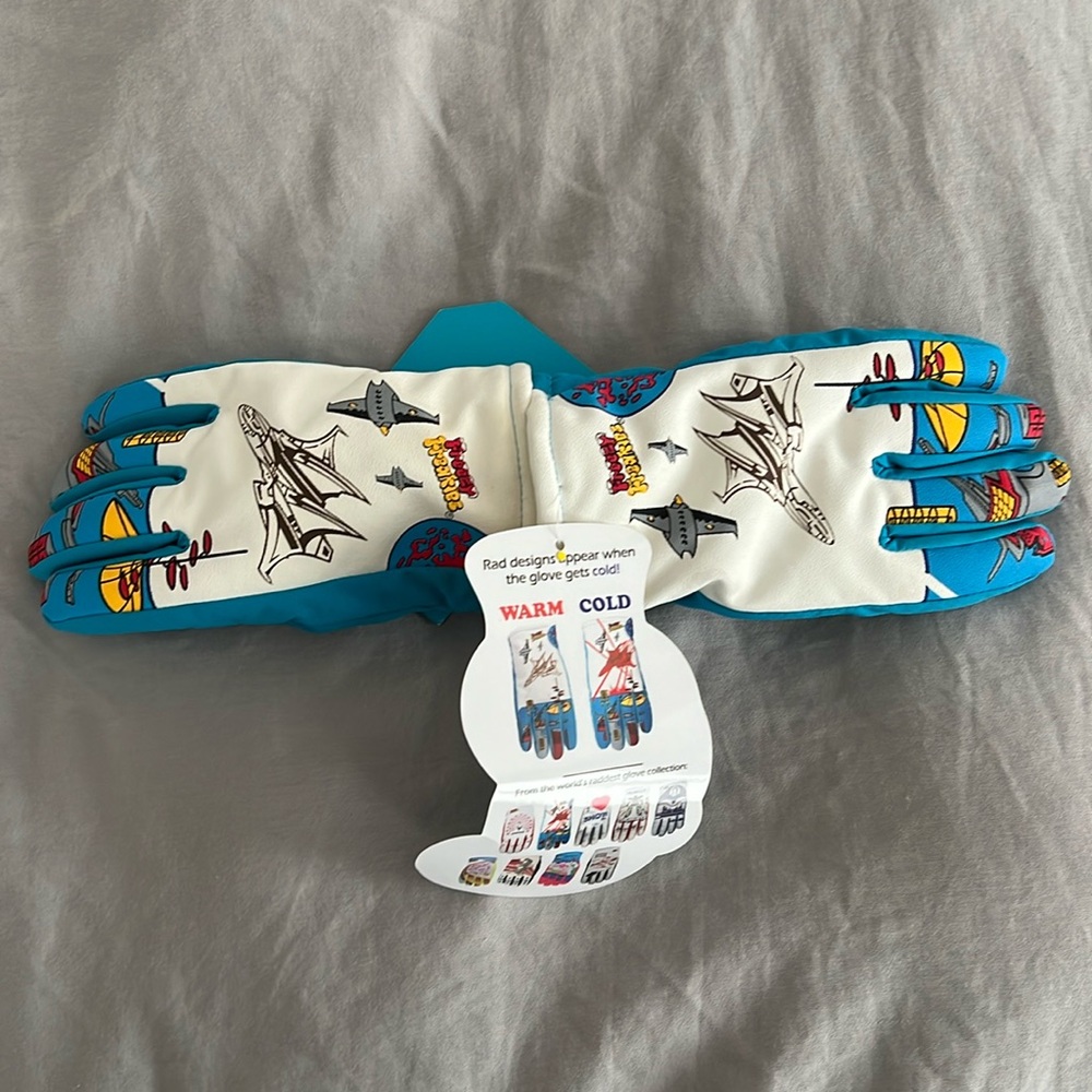 NWT Boys Freezy Freakies Gloves-Size S